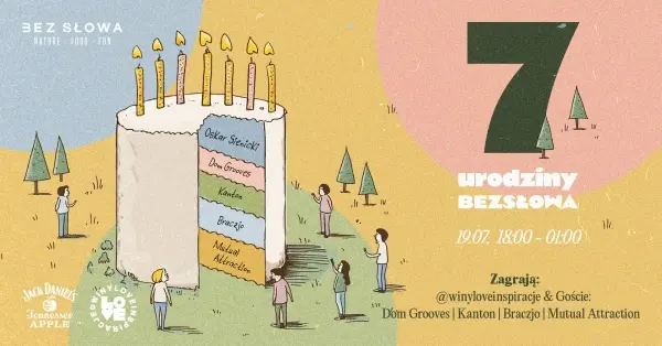 7 urodziny BEZ SŁOWA