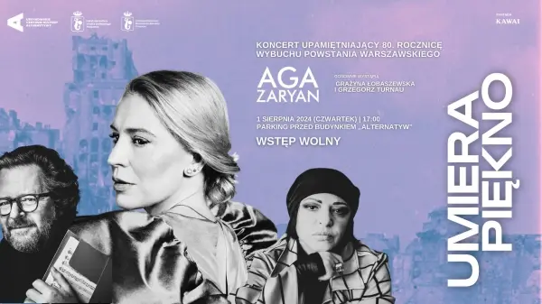 „Umiera piękno" | Koncert Agi Zaryan z udziałem Grażyny Łobaszewskiej i Grzegorza Turnaua