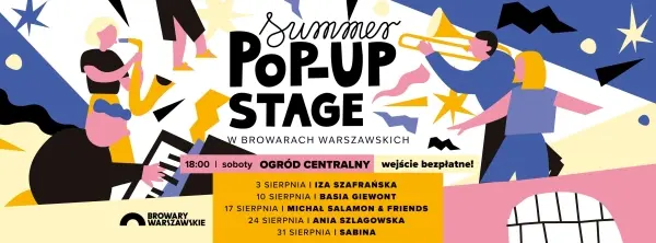 Summer Pop-Up Stage w Browarach Warszawskich | Basia Giewont