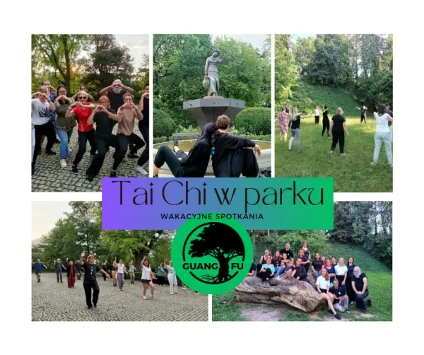 Wakacje z Tai Chi/Chi Kung. Bezpłatne zajęcia w parku Żeromskiego w Warszawie