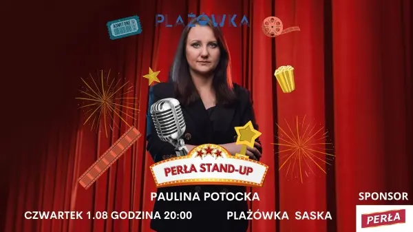 Perła Stand-up na plaży Saska! Paulina Potocka