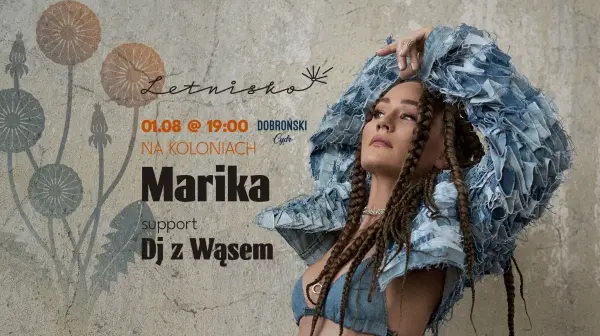 MARIKA w Letnisku Żoliborz! + DJ z Wąsem