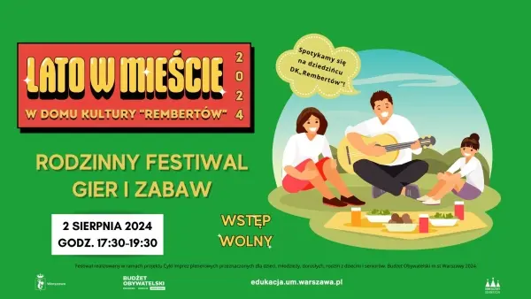 Rodzinny Festiwal Gier i Zabaw