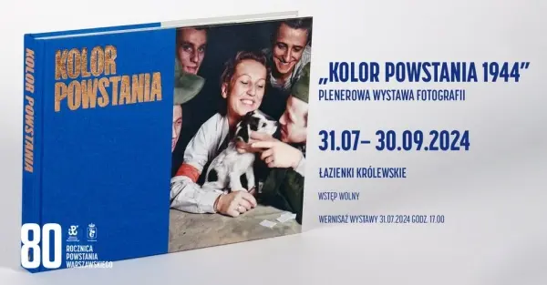 Wystawa fotografii z albumu "Kolor Powstania 1944" | 80. rocznica Powstania Warszawskiego