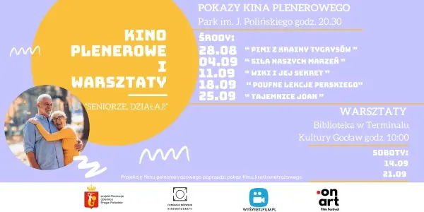 "Seniorze, Działaj!" - Pokaz kina plenerowego | Poufne Lekcje Perskiego