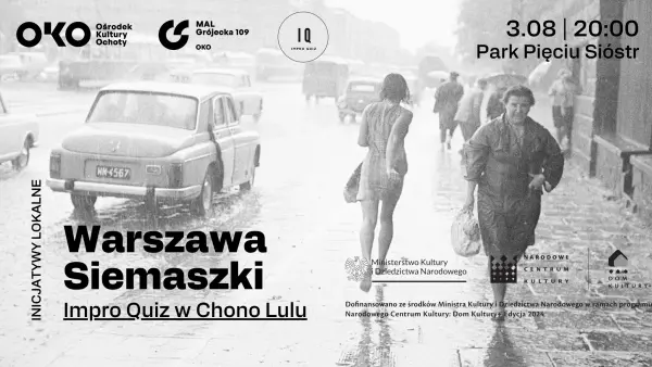 IMPRO QUIZ "WARSZAWA SIEMASZKI" W CHONO LULU