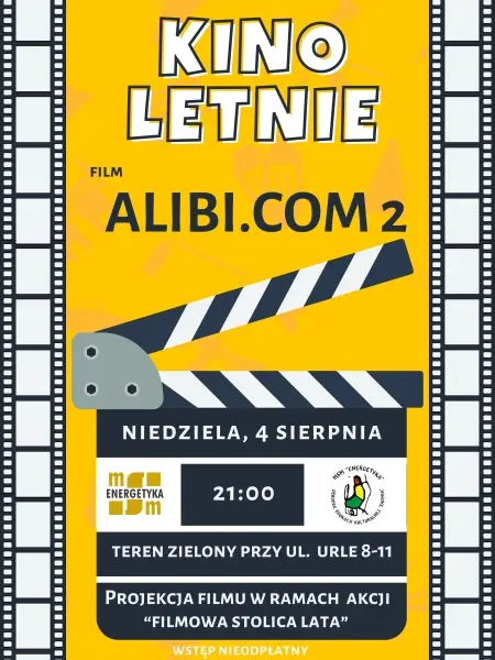 Kino letnie na Sadybie - projekcja filmu ALIBI. COM 2