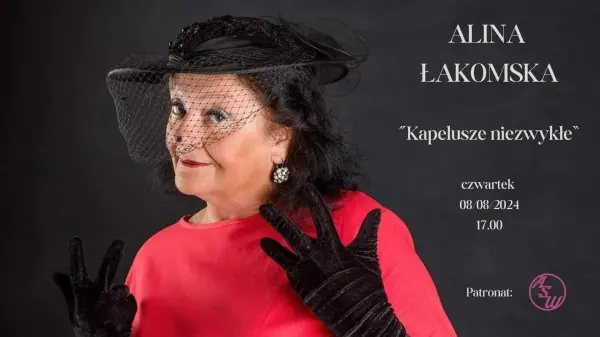 Autorska wystawa niezwykłych kapeluszy Madame Aliny Łakomskiej i ASW 