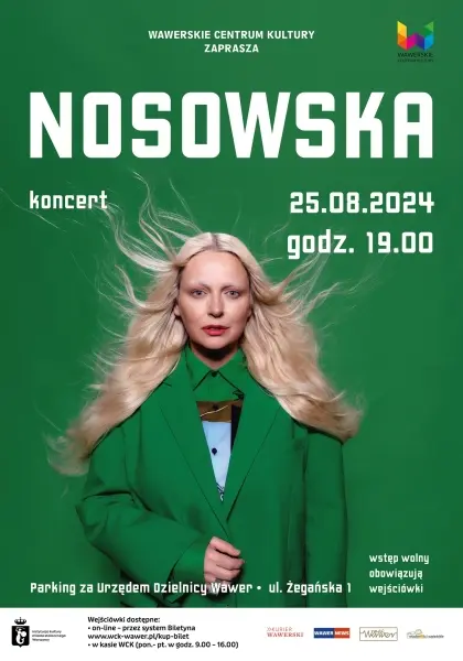 NOSOWSKA / Koncert na pożegnanie wakacji