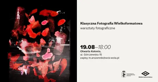 Klasyczna fotografia wielkoformatowa | Warsztaty fotograficzne