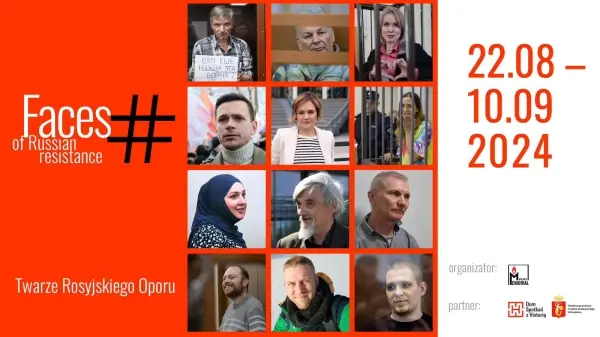 „Twarze rosyjskiego oporu” | Wernisaż wystawy