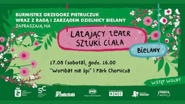 "WOMBAT NIE ŚPI" | Latający Teatr Sztuki Ciała 