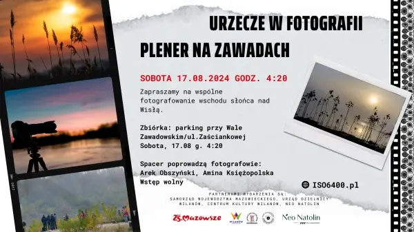 Urzecze w fotografii - plener na Zawadach