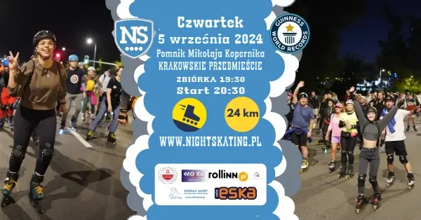 Nightskating Warszawa #7 | Poziom 2
