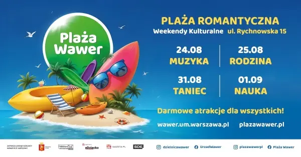 Weekendy Kulturalne na Plaży Romantycznej | Rodzinna Niedziela