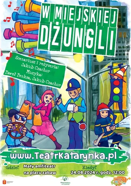 Spektakl „W Miejskiej Dżungli”