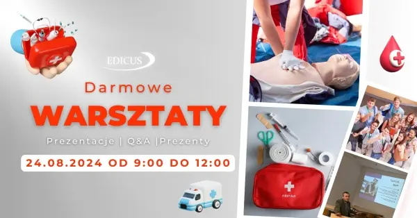 Darmowe warsztaty z pierwszej pomocy w Edicus!