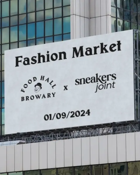 FASHION MARKET | Sneakersjoint x Food Hall Browary