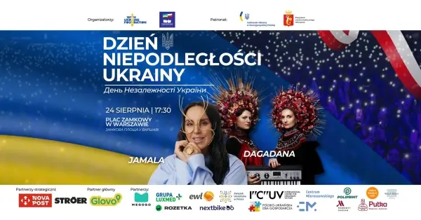 Dzień Niepodległości Ukrainy | Koncert na Placu Zamkowym // День Незалежності України у Варшаві 2024
