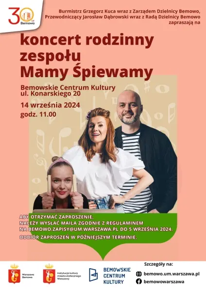 Koncert rodzinny zespołu Mamy Śpiewamy