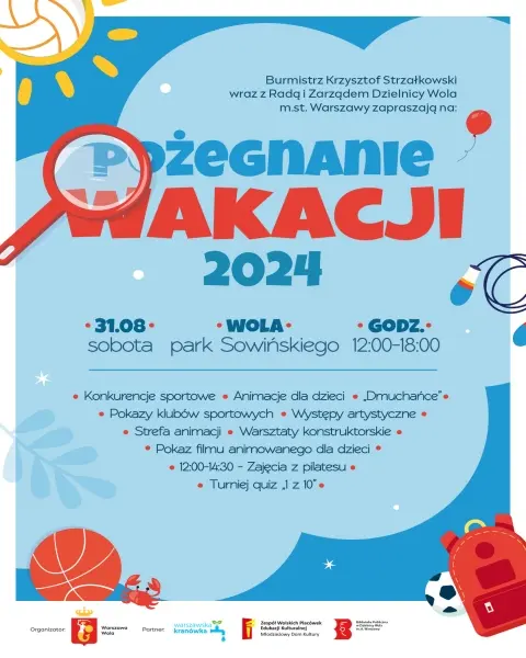 Pożegnanie Wakacji 2024 na Woli