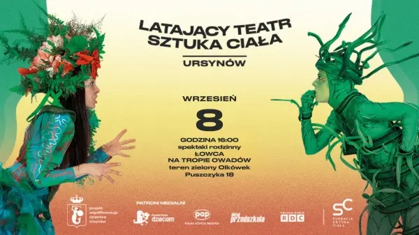 "ŁOWCA NA TROPIE OWADÓW" | Latający Teatr Sztuka Ciała