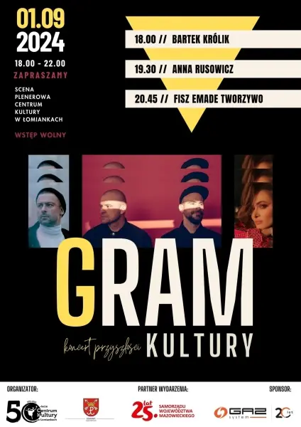 Gram Kultury – Koncert Przyszłości / Ania Rusowicz, Bartek Królik, Fisz Emade Tworzywo