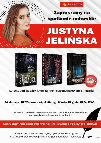 Spotkanie z Justyną Jelińską 