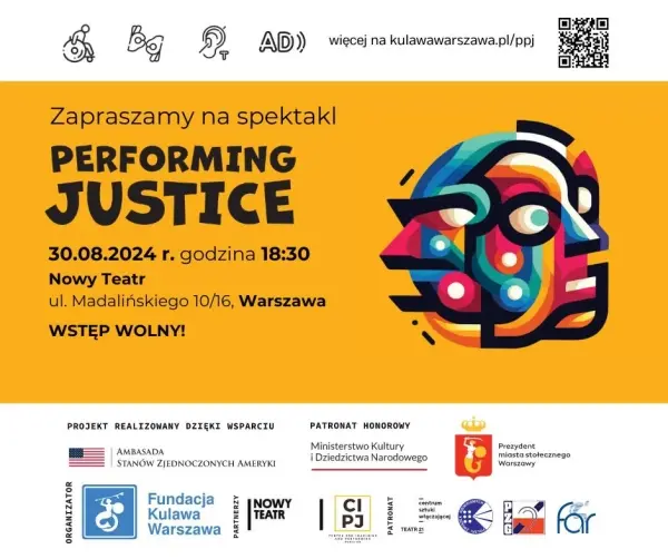 Spektakl Performing Justice!