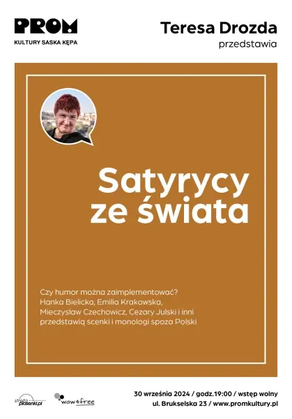 Teresa Drozda przedstawia: Satyrycy ze świata