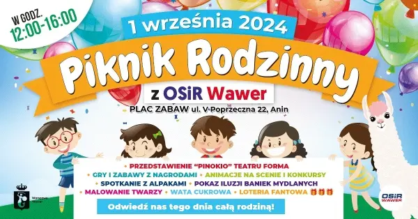Piknik Rodzinny z OSiR Wawer