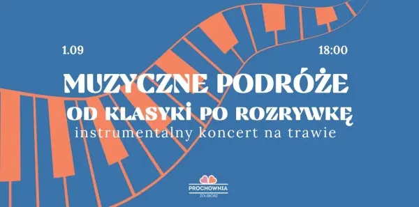 Instrumentalny koncert na trawie w Prochowni Żoliborz: Muzyczne podróże od Klasyki po rozrywkę