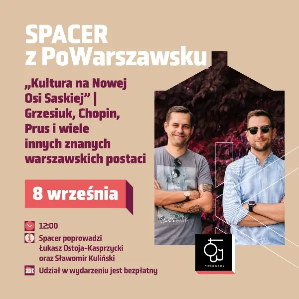 Kultura na Nowej Osi Saskiej | Spacer z przewodnikami