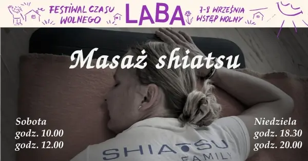 Warsztaty masażu shiatsu [godz. 18:30 i 20:00]