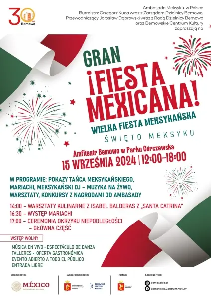 Gran ¡Fiesta Mexicana! | Święto Meksyku 