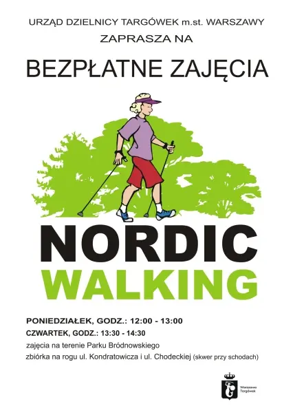 Bezpłatne zajęcia Nordic Walking