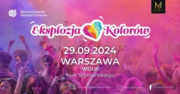 Eksplozja Kolorów na warszawskiej Woli 2024