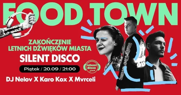 ZAKOŃCZENIE LETNICH DŹWIĘKÓW MIASTA | Silent Disco | Dj Nelov x Karo Kox x Mvrceli