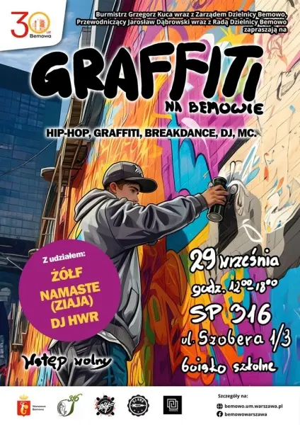 Graffiti Jam na Bemowie