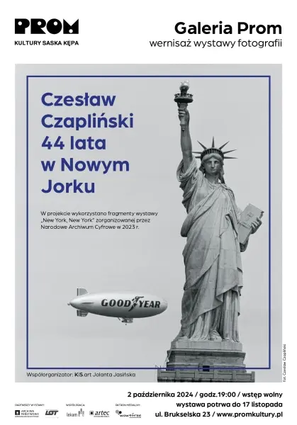 Wernisaż wystawy fotografii „Czesław Czapliński, 44 lata w Nowym Jorku”