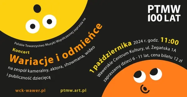 Międzynarodowy Dzień Muzyki z PTMW - koncert dla dzieci