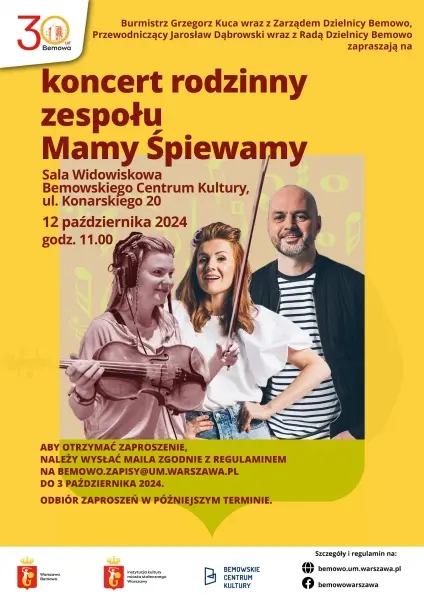 Koncert zespołu Mamy Śpiewamy