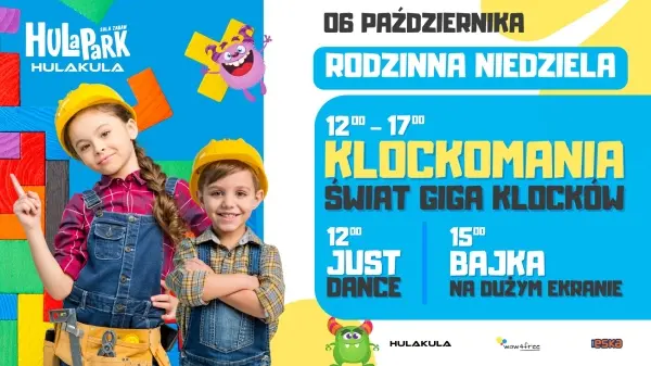 RODZINNA NIEDZIELA W HULAKULA | ŚWIAT GIGA KLOCKÓW