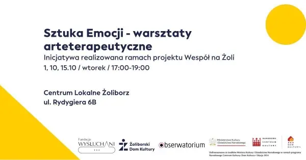 Sztuka emocji | Warsztaty arteterapeutyczne