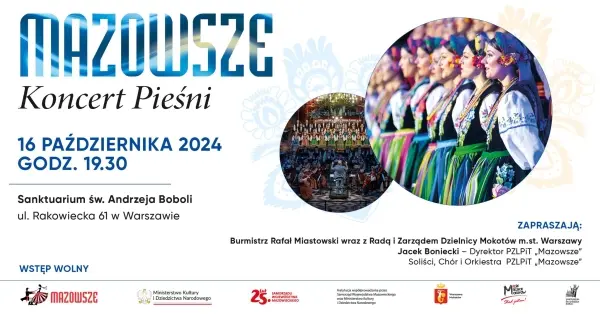 MAZOWSZE - Koncert Pieśni