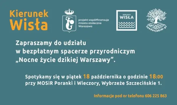 Spacer "Nocne życie dzikiej Warszawy" 
