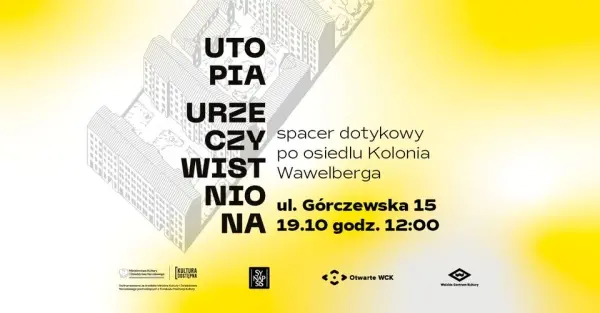 Utopia urzeczywistniona | Spacer dotykowy po osiedlu Kolonia Wawelberga / Festiwal Kultury bez Barier