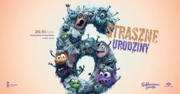 6 straszne urodziny Klubokawiarni | Bal halloweenowy