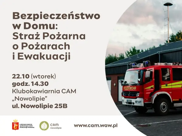Bezpieczeństwo w domu: Straż Pożarna o pożarach i ewakuacji