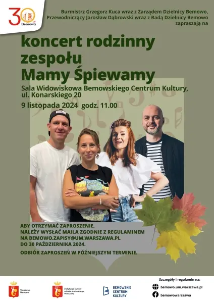 Koncert rodzinny zespołu „Mamy Śpiewamy”